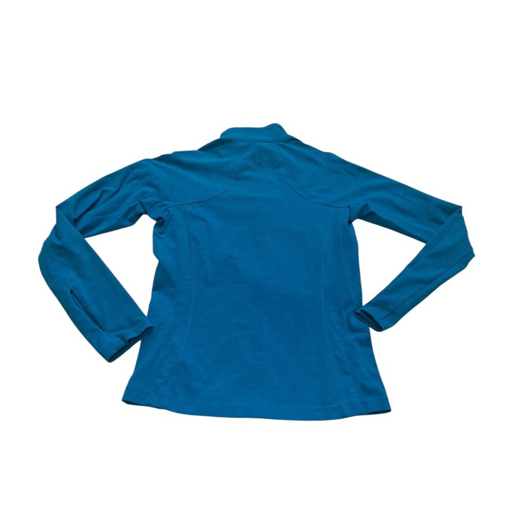 TUFF ATHLETICS Lightweight Zip Up Yoga Jacket Size M Tech Pockets Stretchy - Picture 4 of 10